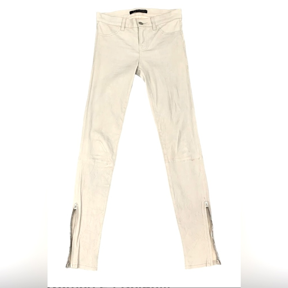 Super sexy,  J BRAND leggings NEVER WORN! Size 24, straight leg with zippers.